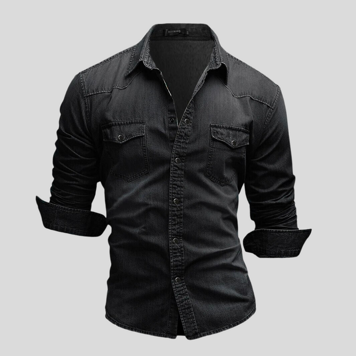 Lex™ - Camicia in denim moderna