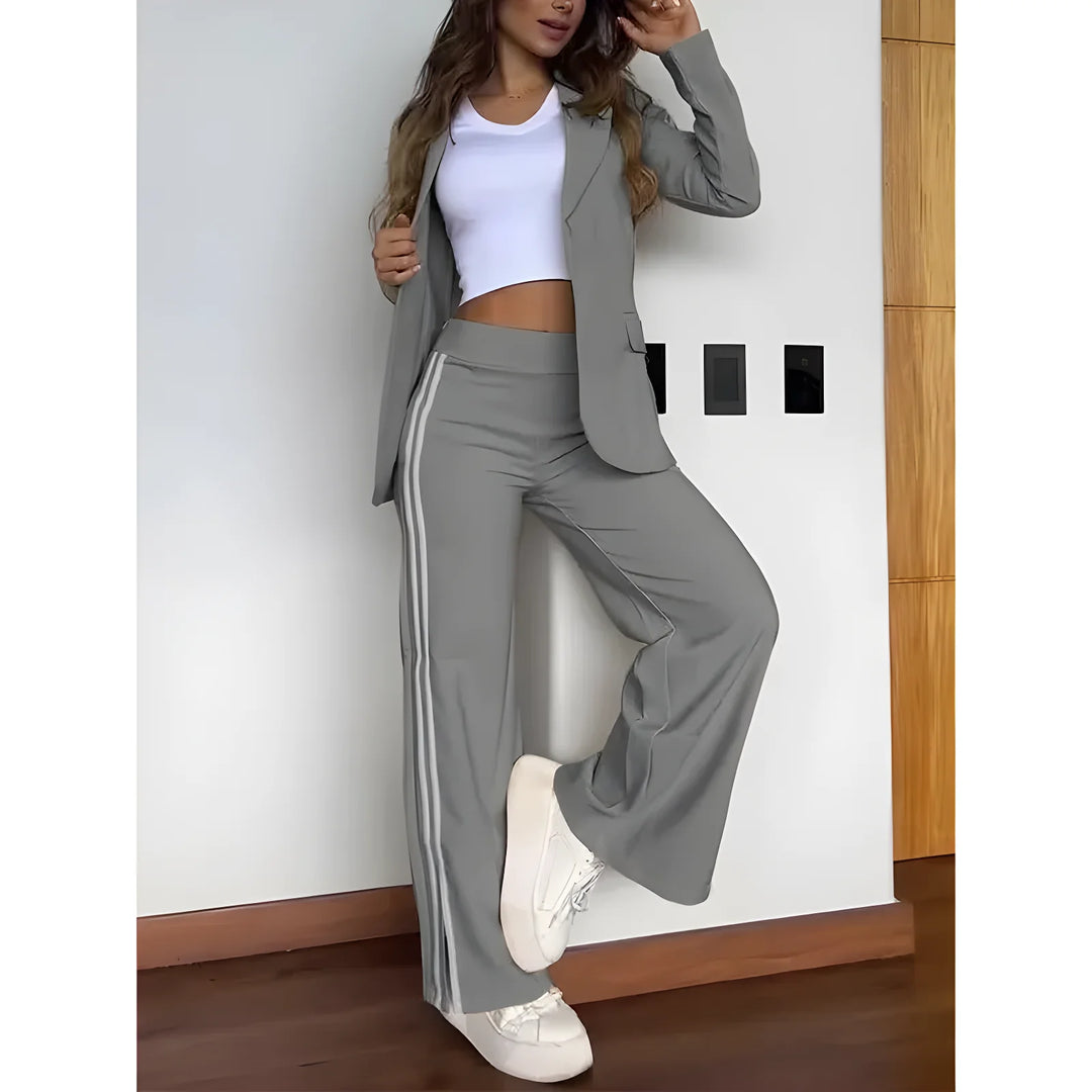 Livia™ - Blazer e pantaloni ampi