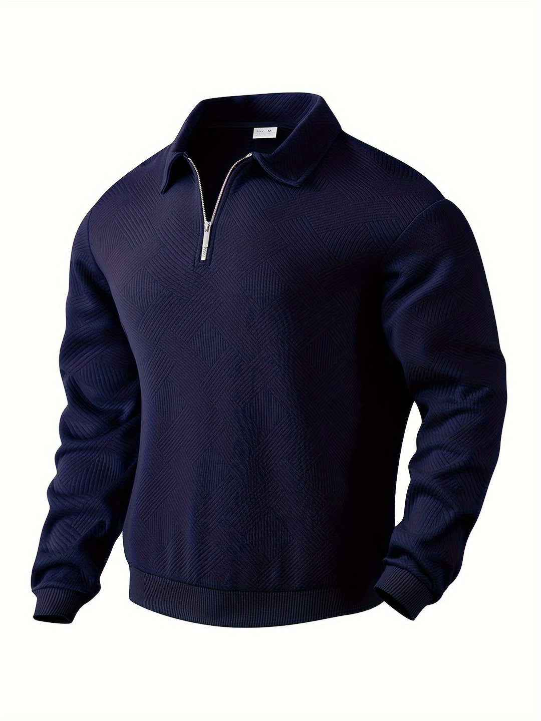 Luigi™ | Maglione Geometrico a Zip