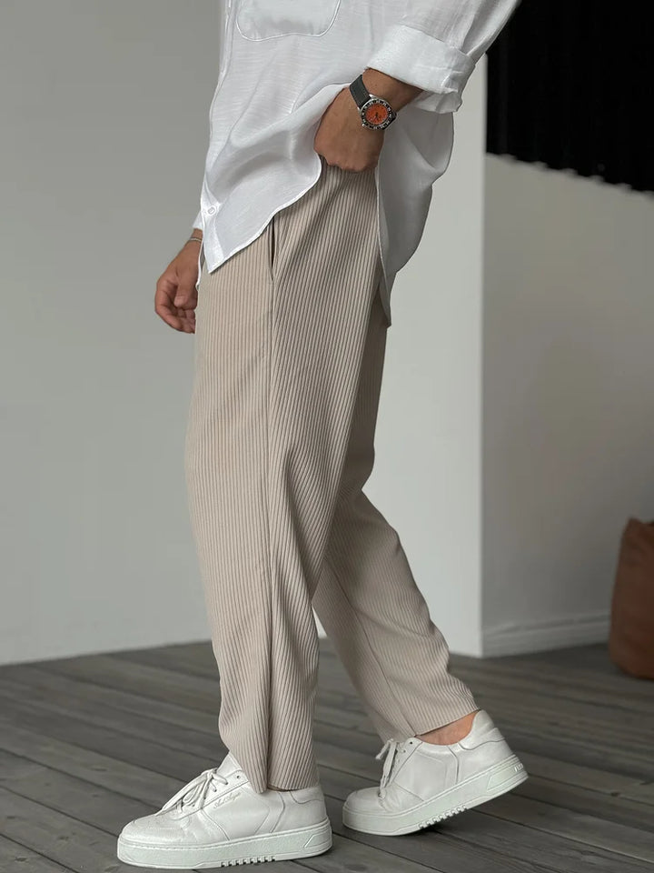 Philip™ - Pantaloni a pieghe da uomo