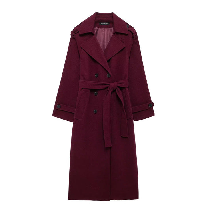 Viviana™ | Giacca Bordeaux elegante