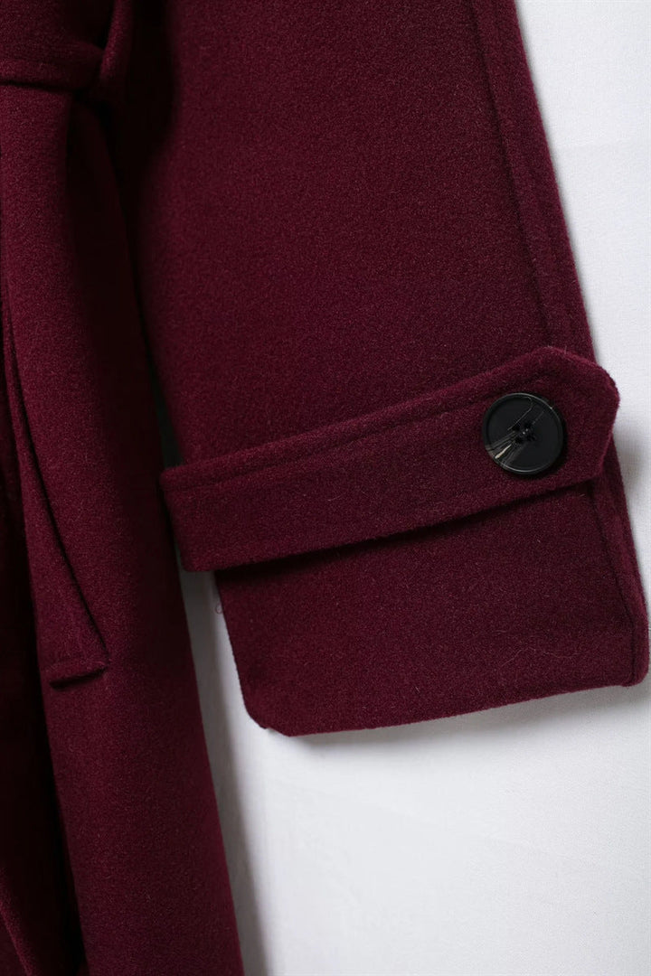 Viviana™ | Giacca Bordeaux elegante