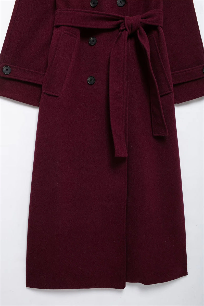 Viviana™ | Giacca Bordeaux elegante