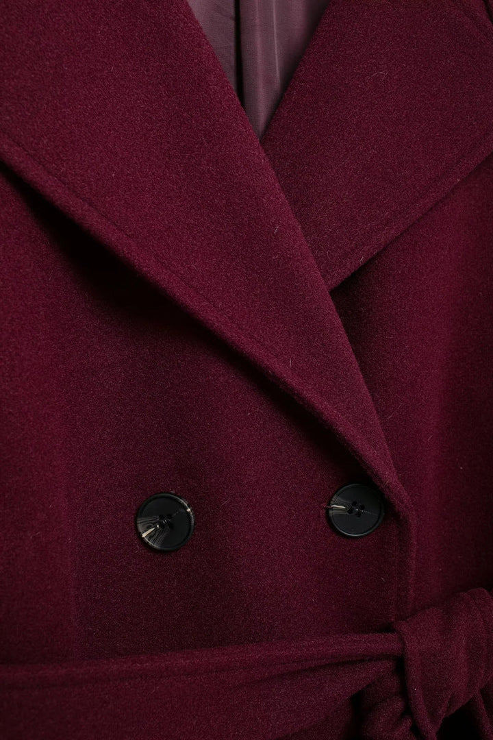 Viviana™ | Giacca Bordeaux elegante