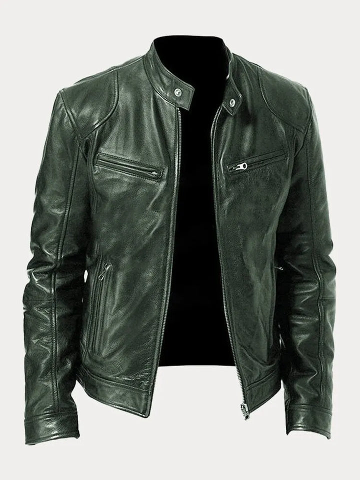MIKE™ | GIACCA IN PELLE CASUAL