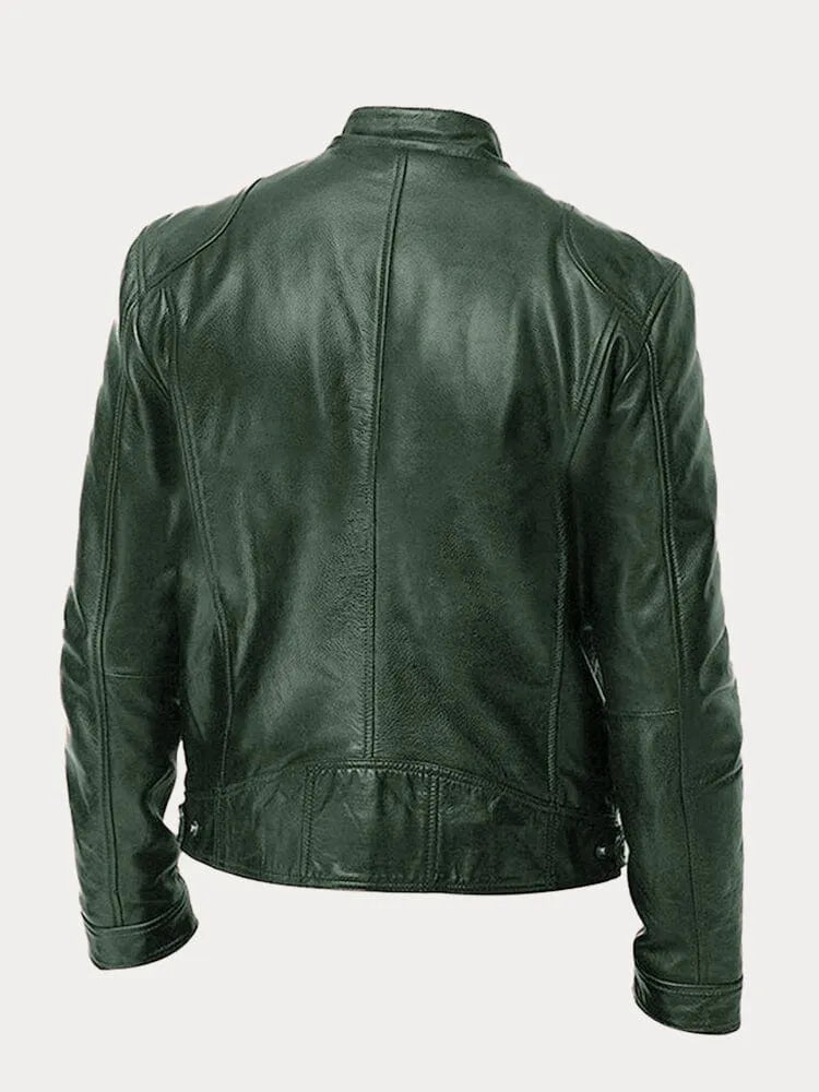 MIKE™ | GIACCA IN PELLE CASUAL