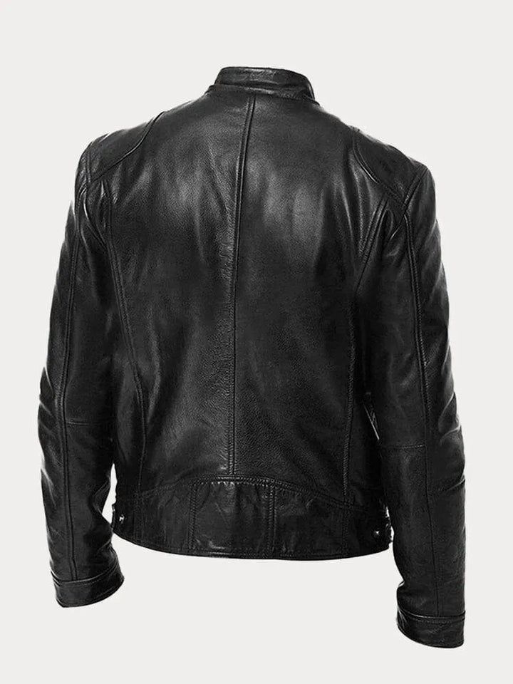 MIKE™ | GIACCA IN PELLE CASUAL