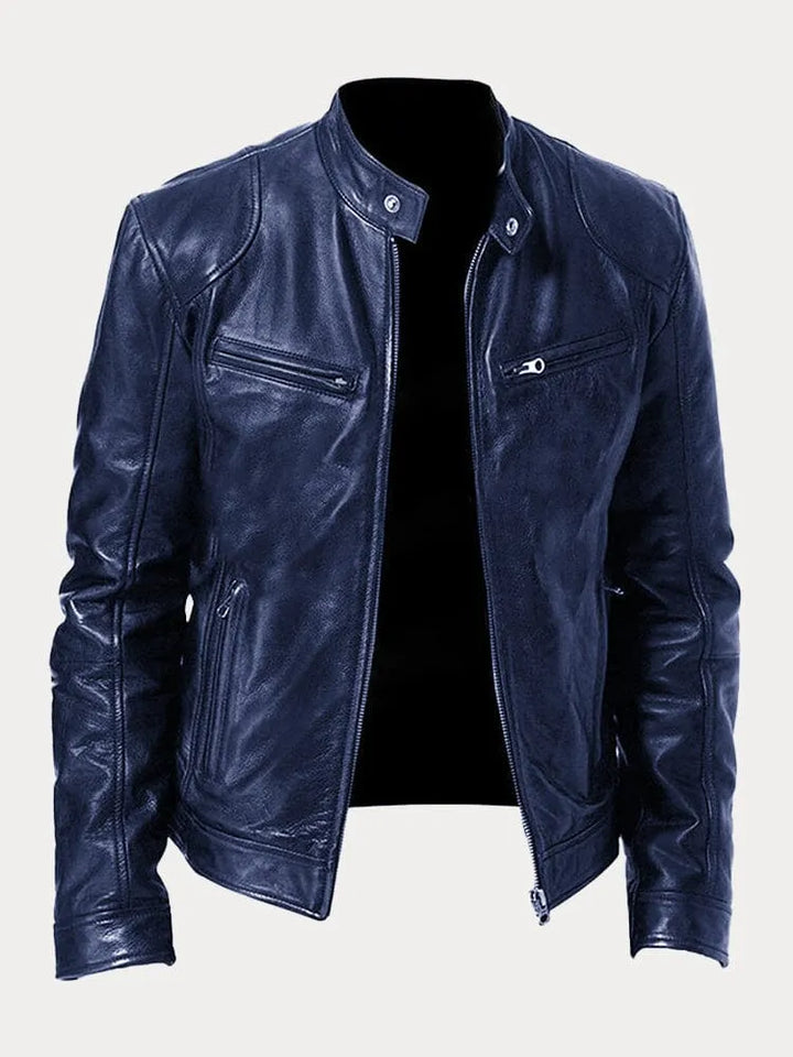 MIKE™ | GIACCA IN PELLE CASUAL