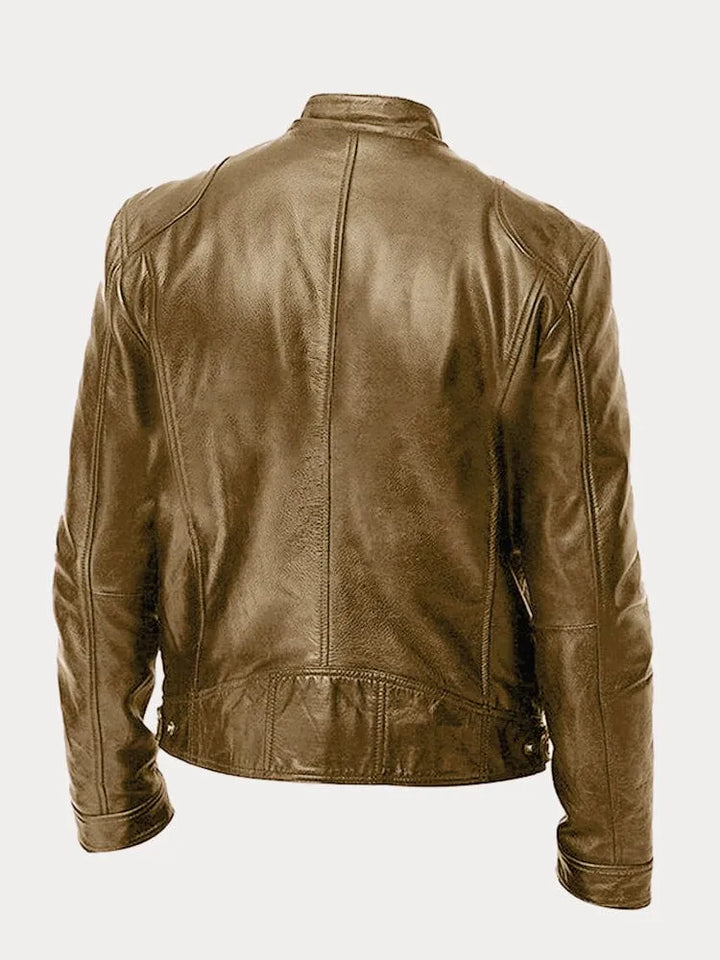 MIKE™ | GIACCA IN PELLE CASUAL