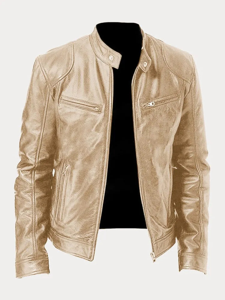 MIKE™ | GIACCA IN PELLE CASUAL