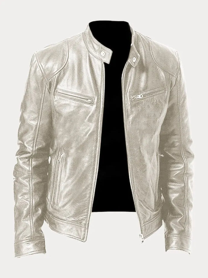 MIKE™ | GIACCA IN PELLE CASUAL