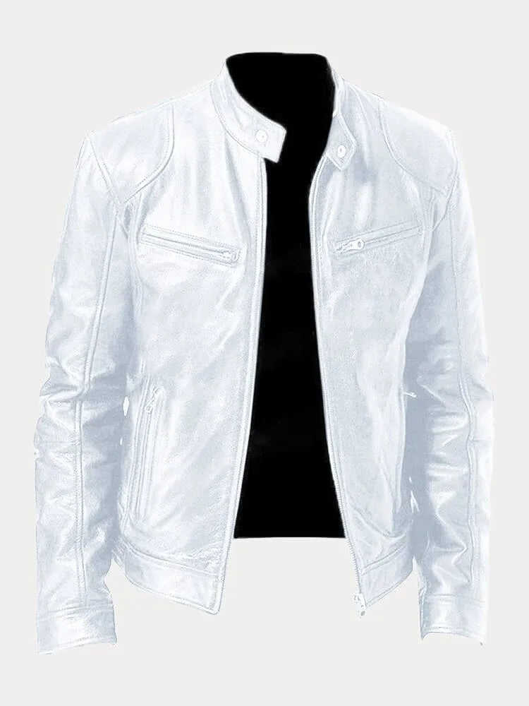 MIKE™ | GIACCA IN PELLE CASUAL