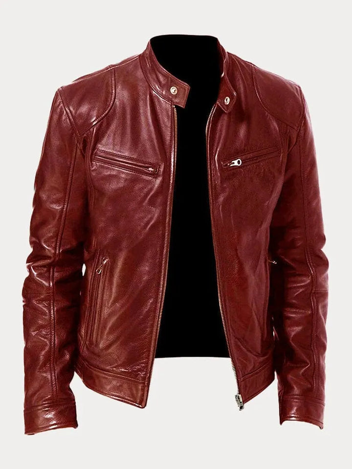 MIKE™ | GIACCA IN PELLE CASUAL