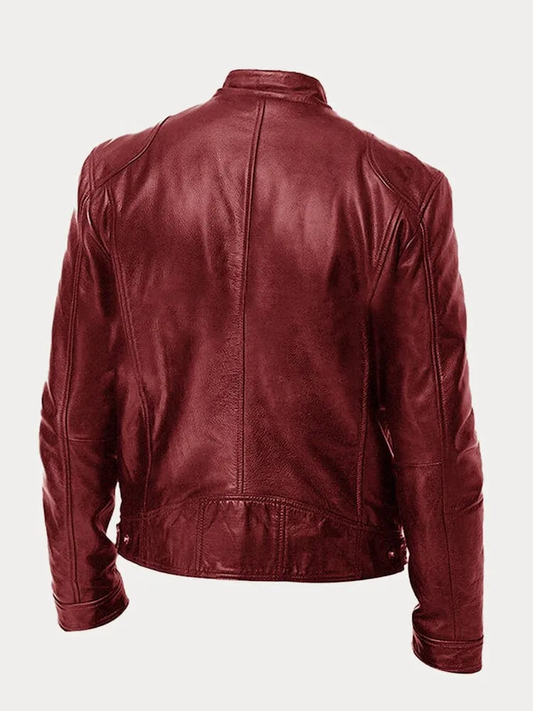 MIKE™ | GIACCA IN PELLE CASUAL