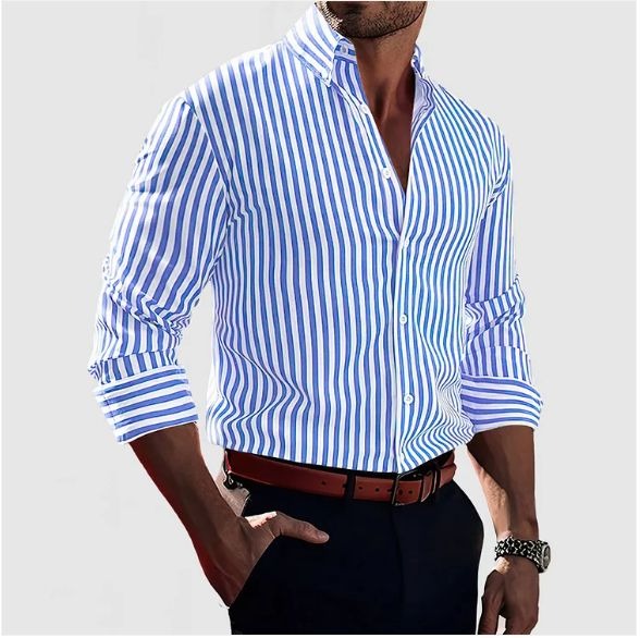 Leo | Camicia Confidence a righe