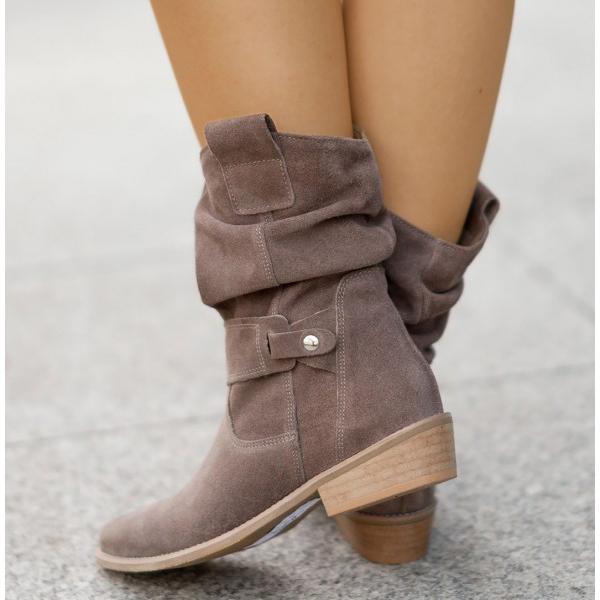 Livia™ | Stivali eleganti in pelle