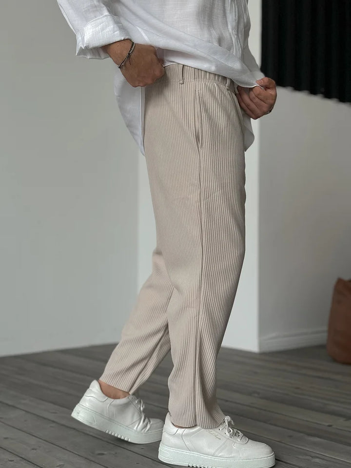 Philip™ - Pantaloni a pieghe da uomo