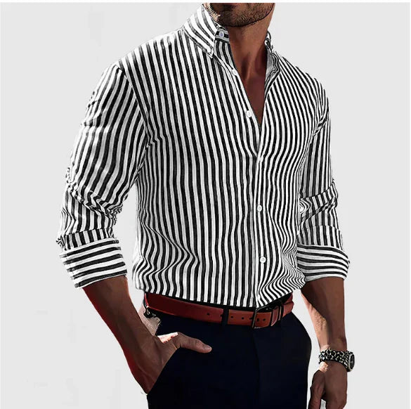 Leo | Camicia Confidence a righe
