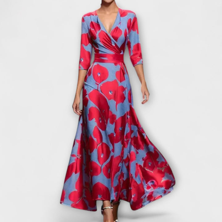 Alma™ | Abito elegante con design maniche particolari